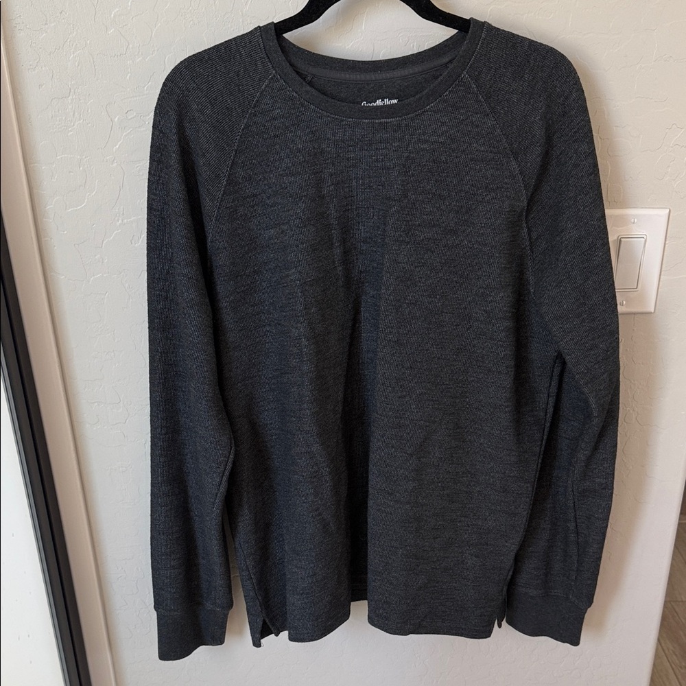 Goodfellow & Co Charcoal Crewneck Top